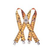 Custom Leathercraft Ruler Suspenders 110RUL